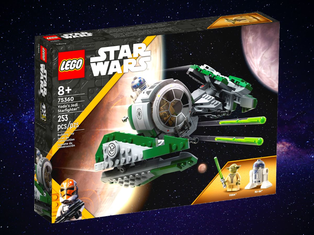 LEGO Star Wars Le Jedi Starfighter de Yoda 75360 Ensemble de construction  (253 pièces)