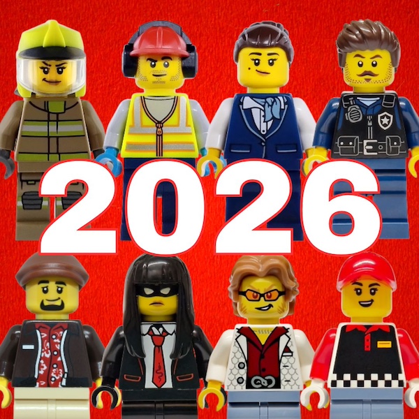 LEGO City 2026 new minifigs: full list