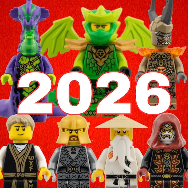 LEGO Ninjago 2026 new minifigs: full list