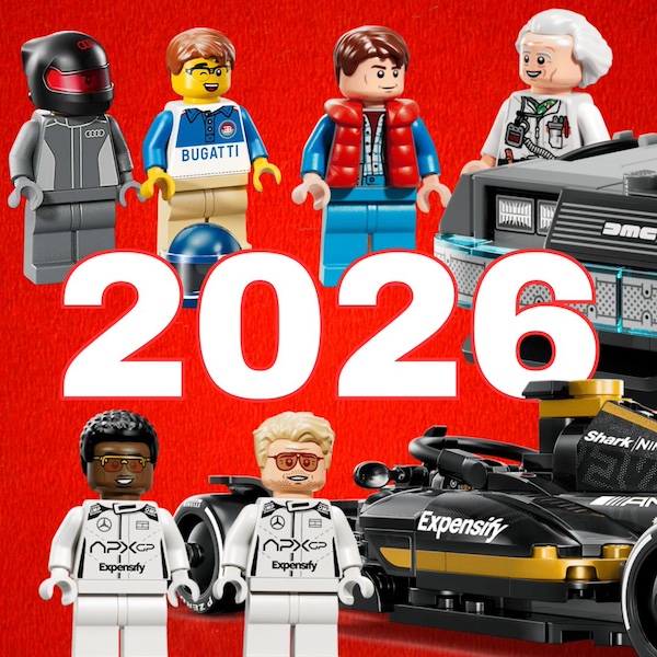 Sorties LEGO Speed Champions 2026: toutes les nouvelles figurines