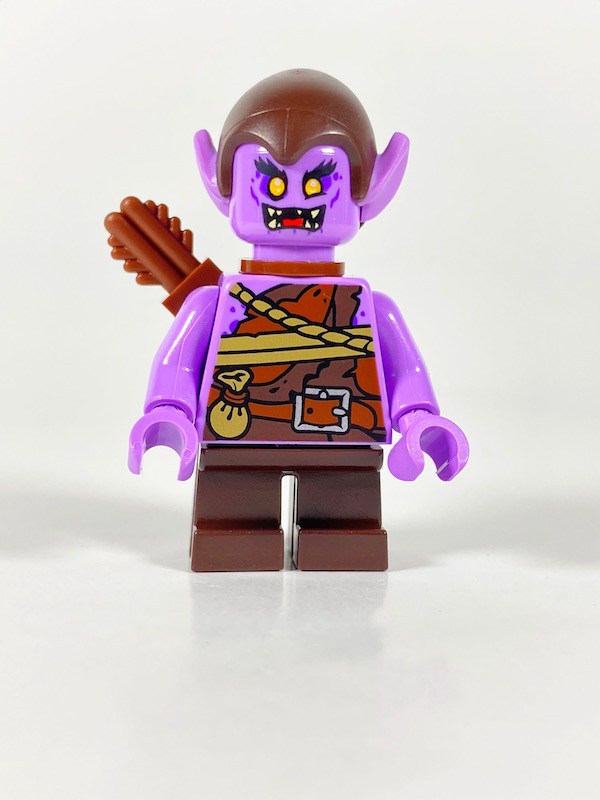 La figurine de Gleck est très réussie avec ses couleurs et la qualité de la tampographie