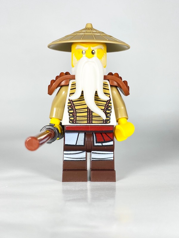 La figurine de Wu incluse dans ce set est exclusive