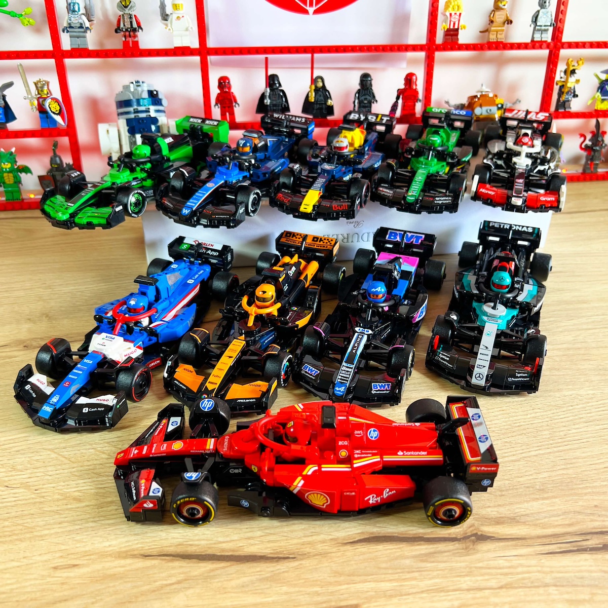 Review des 10 F1 1 LEGO Speed Champions de 2025: faut-il toutes les prendre?