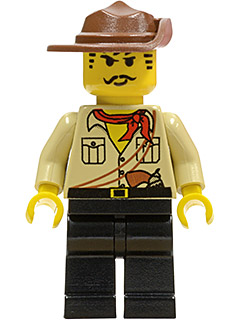 Minifig adv010 Johnny Thunder (Desert)
