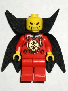 Minifig  Lego Adventurers adv048 Emperor Chang Wu with Cape