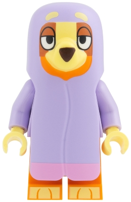 Minifig  LEGO Bluey blu010  Bingo in Grannies Costume (Rita)