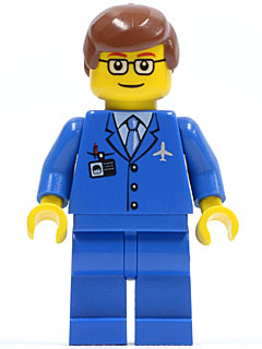 Airport staff air035 - Lego City minifigure for sale at best price
