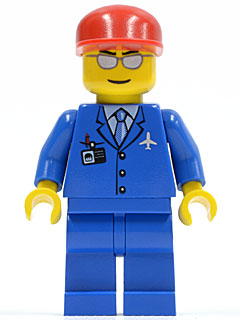 Personnal aéroport air036 - Figurine Lego City à vendre pqs cher