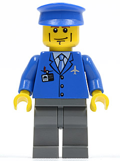 Airport staff air039 - Lego City minifigure for sale at best price