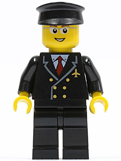 Pilot air044 - Lego City minifigure for sale at best price