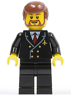 Pilot air048 - Lego City minifigure for sale at best price