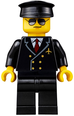 Pilot air055 - Lego City minifigure for sale at best price
