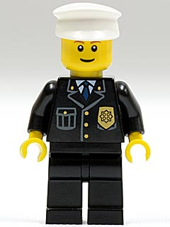 Policier cty0005 - Figurine Lego City à vendre pqs cher