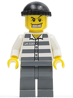 Prisoner cty0007 - Lego City minifigure for sale at best price