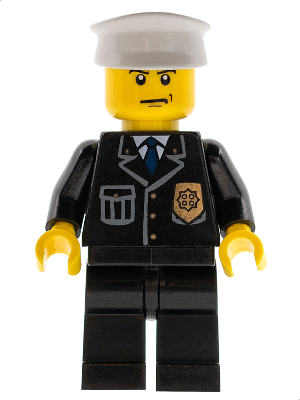 Policier cty0008 - Figurine Lego City à vendre pqs cher
