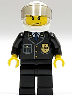 Policier cty0013 - Figurine Lego City à vendre pqs cher