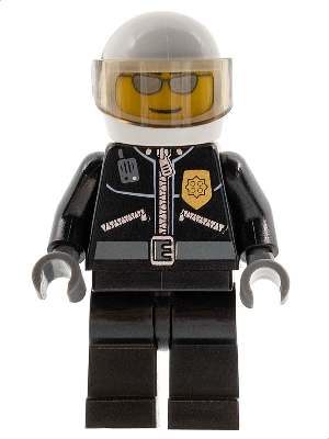 Policier cty0027 - Figurine Lego City à vendre pqs cher