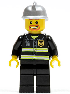 Firefighter cty0045 - Lego City minifigure for sale at best price