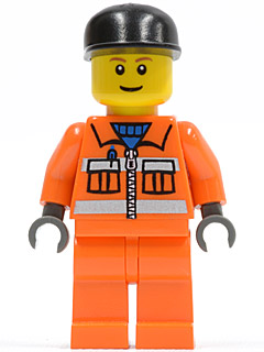 Ingénieur cty0051 - Figurine Lego City à vendre pqs cher