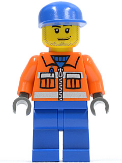 Membre d'équipage au sol cty0054 - Figurine Lego City à vendre pqs cher