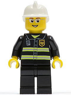 Firefighter cty0056 - Lego City minifigure for sale at best price