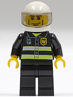 Firefighter cty0062 - Lego City minifigure for sale at best price