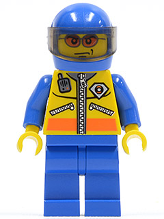Motocycliste cty0063 - Figurine Lego City à vendre pqs cher