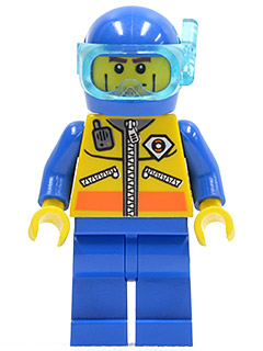 Plongeur cty0068 - Figurine Lego City à vendre pqs cher