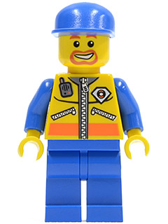 Patrouilleur cty0070 - Figurine Lego City à vendre pqs cher