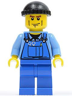 Technicien cty0076 - Figurine Lego City à vendre pqs cher