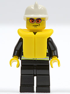 Pompier cty0085 - Figurine Lego City à vendre pqs cher