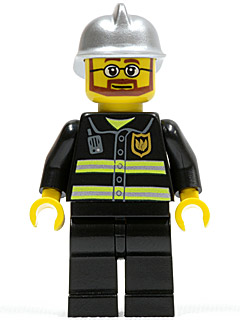 Firefighter cty0087 - Lego City minifigure for sale at best price