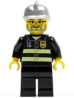 Firefighter cty0088 - Lego City minifigure for sale at best price