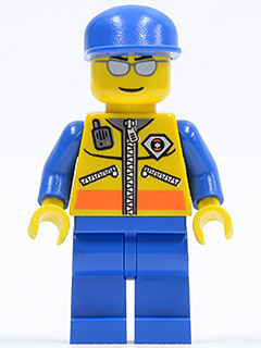 Patrouilleur cty0089 - Figurine Lego City à vendre pqs cher