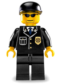 Policier cty0106 - Figurine Lego City à vendre pqs cher