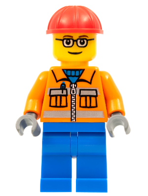 Ouvrier cty0110 - Figurine Lego City à vendre pqs cher