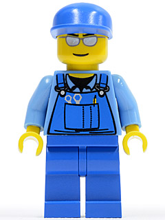 Technicien cty0114 - Figurine Lego City à vendre pqs cher