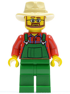 Fermier cty0133 - Figurine Lego City à vendre pqs cher