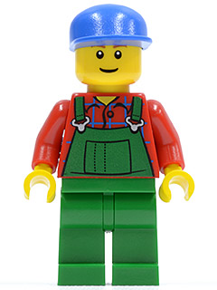 Fermier cty0136 - Figurine Lego City à vendre pqs cher