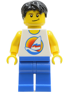 Surfeur cty0144 - Figurine Lego City à vendre pqs cher