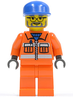 Engineer cty0158 - Lego City minifigure for sale at best price