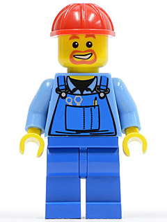 Technicien cty0159 - Figurine Lego City à vendre pqs cher
