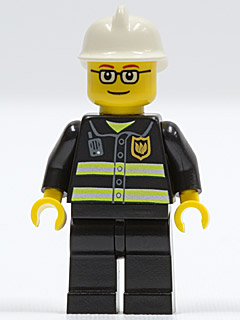 Firefighter cty0164 - Lego City minifigure for sale at best price