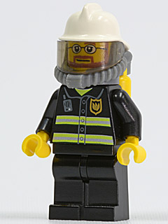 Pompier cty0165 - Figurine Lego City à vendre pqs cher