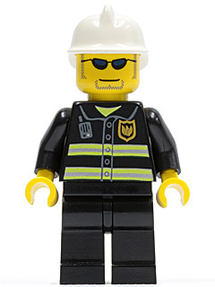 Firefighter cty0167 - Lego City minifigure for sale at best price