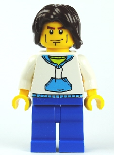 Inhabitant cty0190 - Lego City minifigure for sale at best price