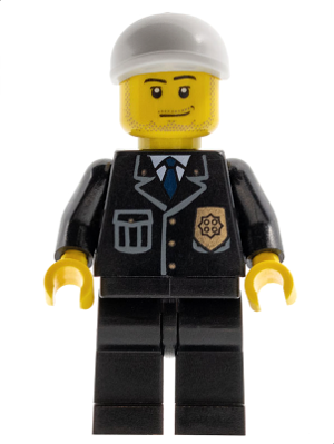 Policier cty0204 - Figurine Lego City à vendre pqs cher