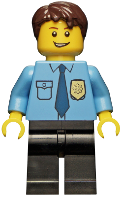Policier cty0216 - Figurine Lego City à vendre pqs cher