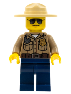 Policier cty0264 - Figurine Lego City à vendre pqs cher