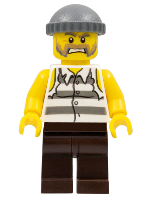 Prisonnier cty0266 - Figurine Lego City à vendre pqs cher